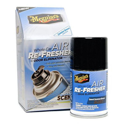 How to Remove Car Odors with Meguiar's Air Re-Fresher Mist 