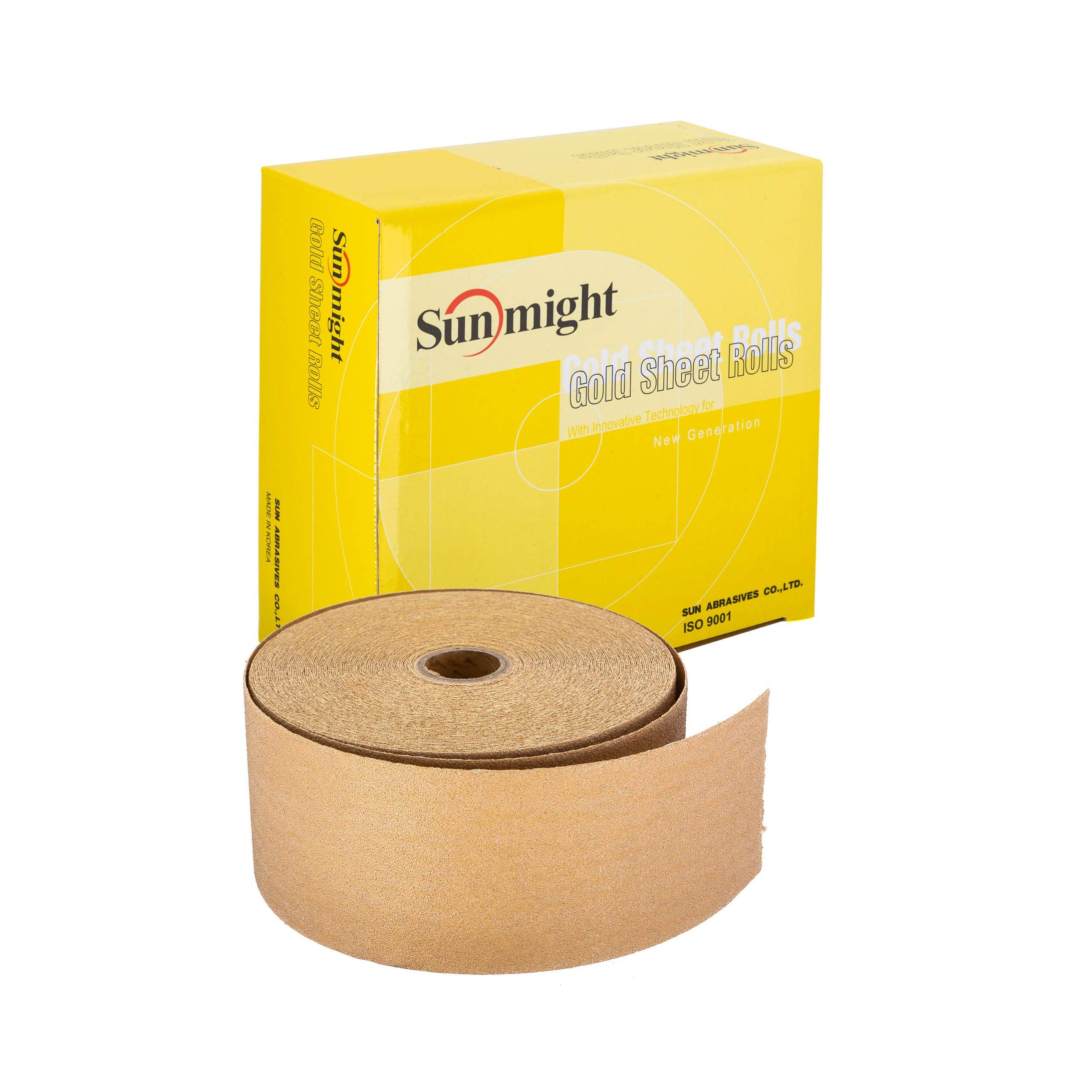 SunMight Gold Continuous Roll Sandpaper | 2.75 in x 25 yd - MES PAINT